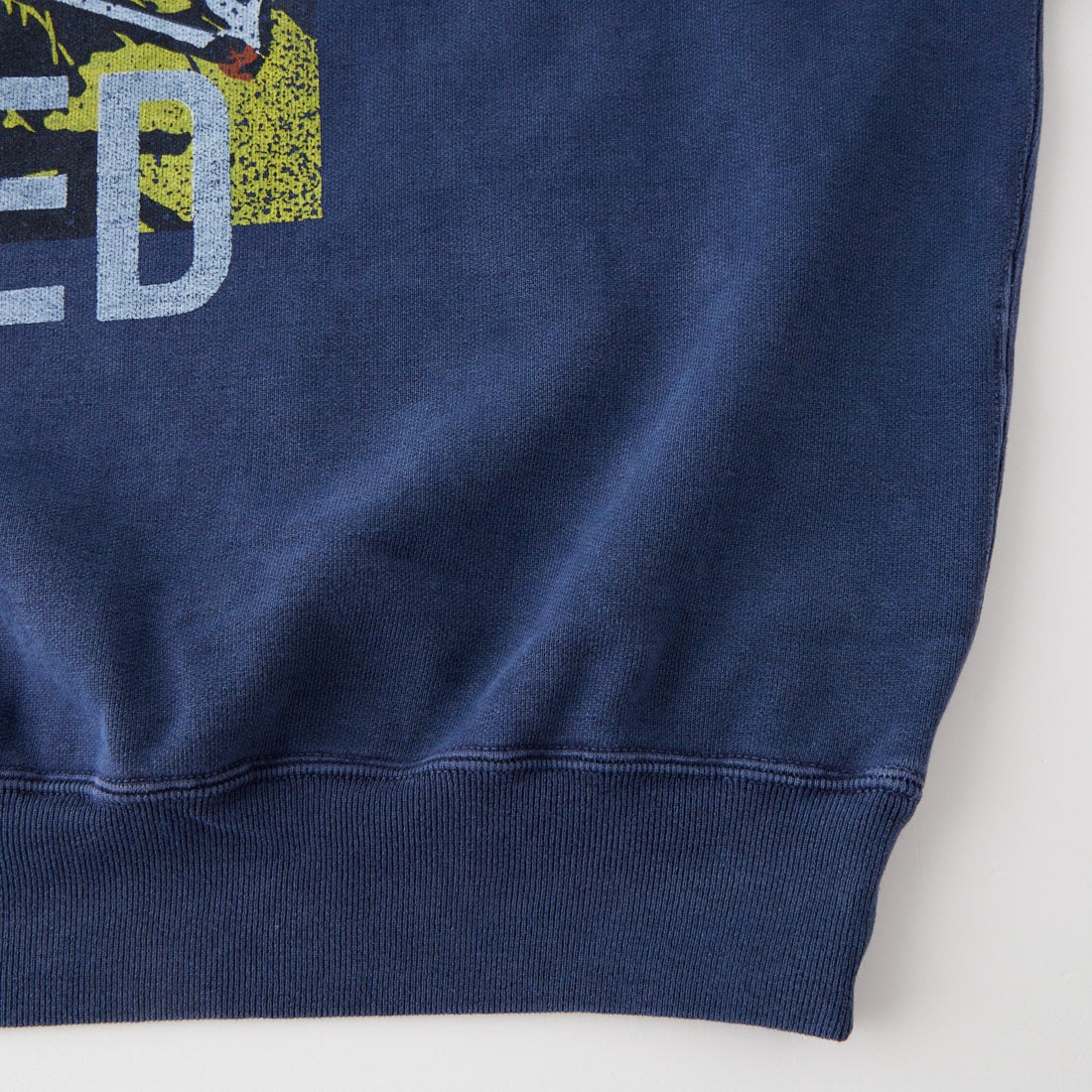 REMI RELIEF [レミレリーフ] 別注 SP加工裏毛BIGサイズクルースウェット [RN31393338-JF] NAVY