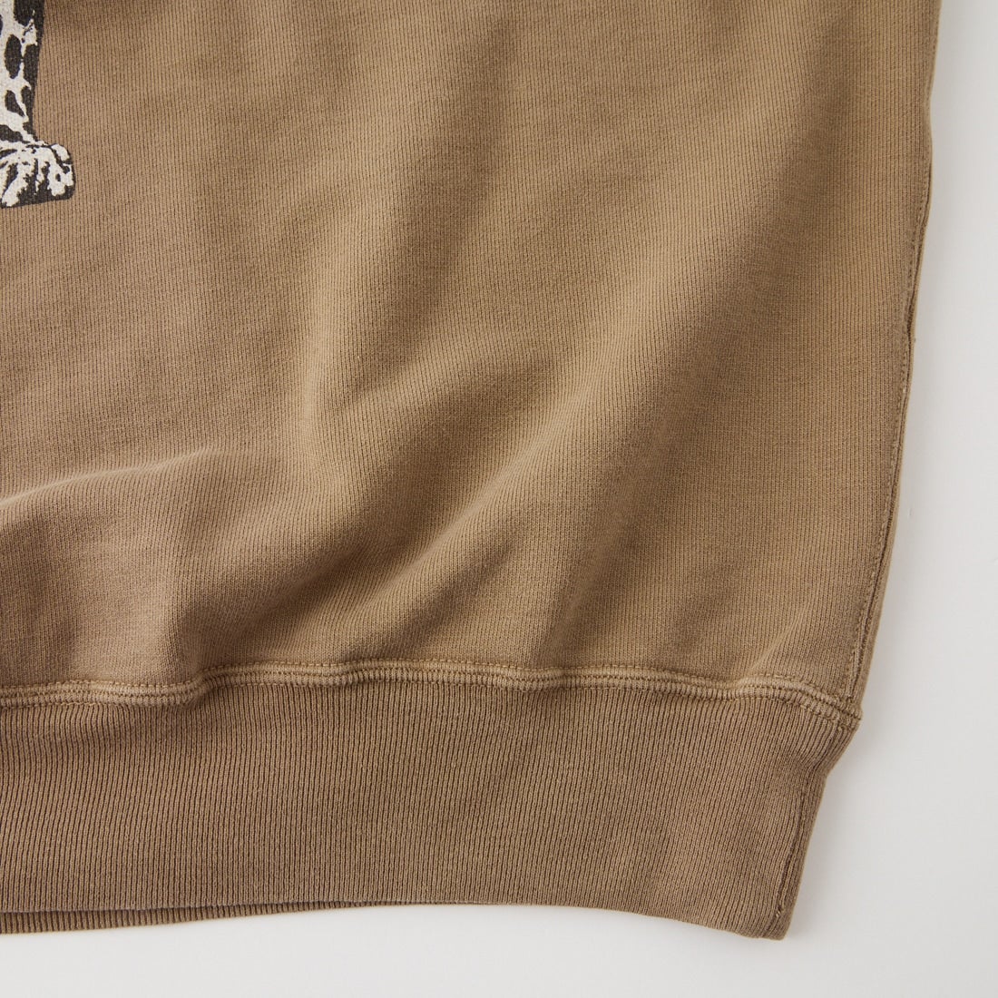 REMI RELIEF [レミレリーフ] 別注 SP加工裏毛BIGサイズクルースウェット [RN31393279-JF] BROWN
