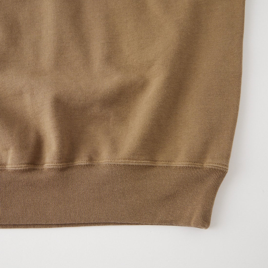 REMI RELIEF [レミレリーフ] 別注 SP加工裏毛BIGサイズクルースウェット [RN31393280-JF] BROWN