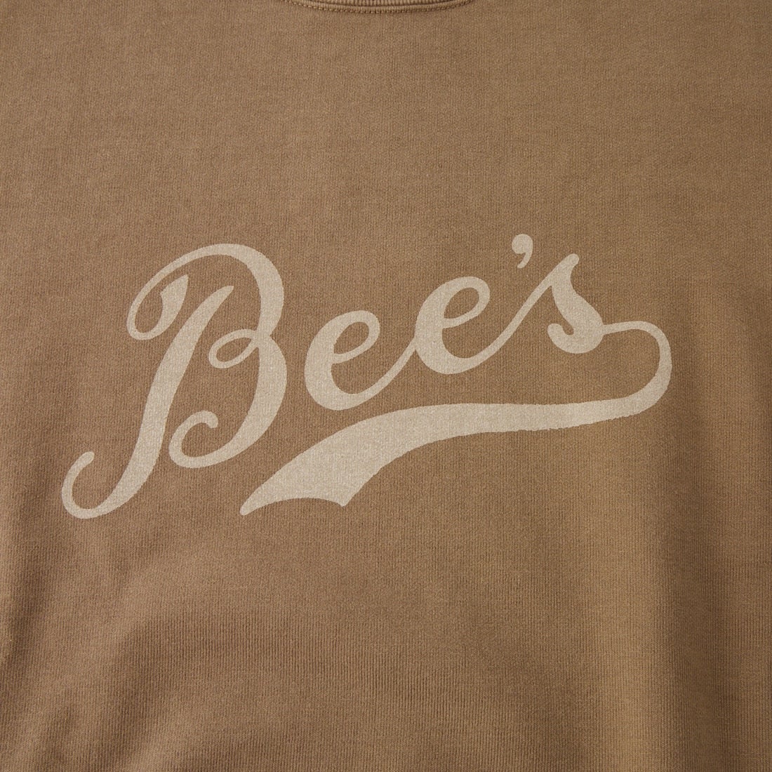 REMI RELIEF [レミレリーフ] 別注 SP加工裏毛BIGサイズクルースウェット [RN31393280-JF] BROWN