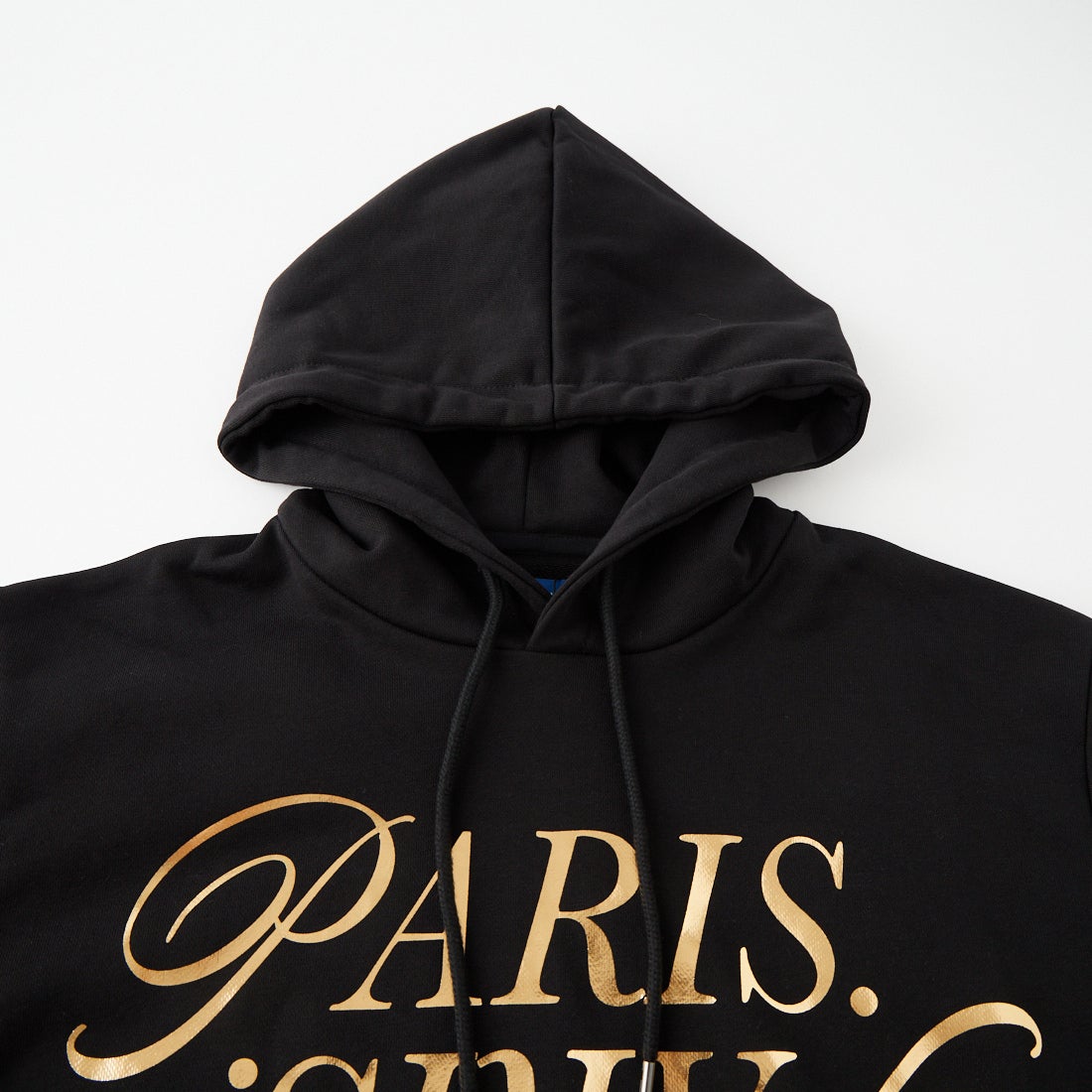 PARIS SAINT-GERMAN [パリ・サンジェルマン] プルオーバー スウェットフーディー ゴールド [PS0626FW0003] BLACK