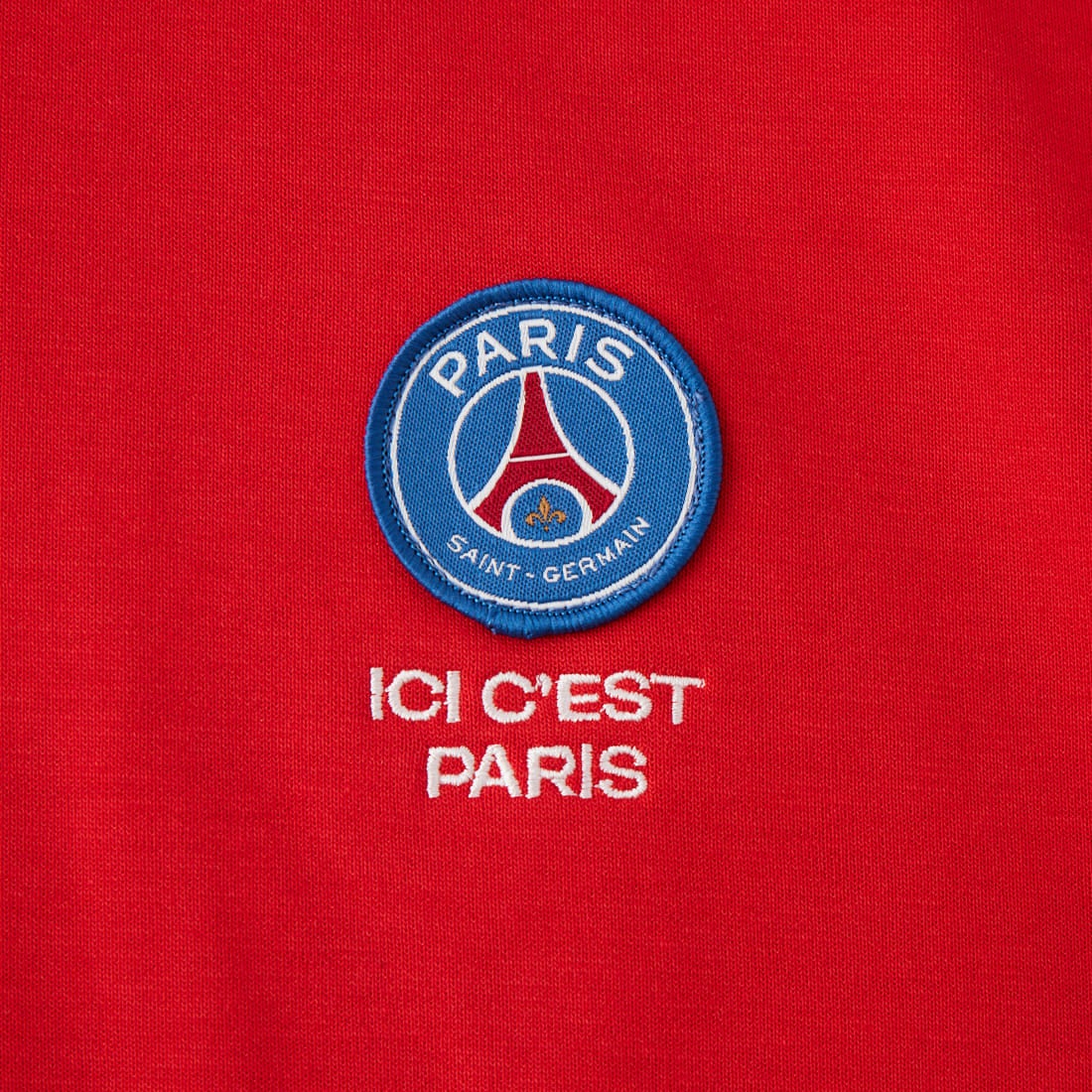 PARIS SAINT-GERMAN [パリ・サンジェルマン] プルオーバー スウェットフーディー [PS0626FW0001] RED