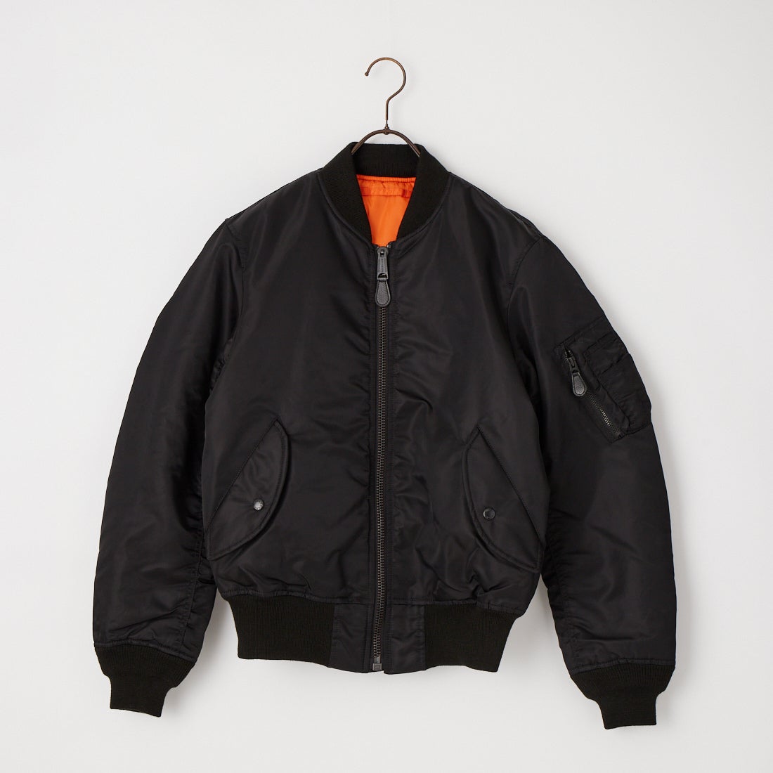 AVIREX [アヴィレックス] MA-1 コマーシャルロゴ [7835952036] 010 BLACK