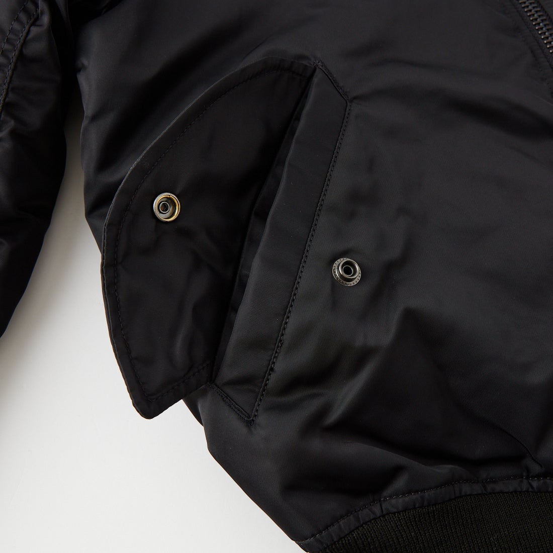 AVIREX [アヴィレックス] MA-1 コマーシャルロゴ [7835952036] 010 BLACK
