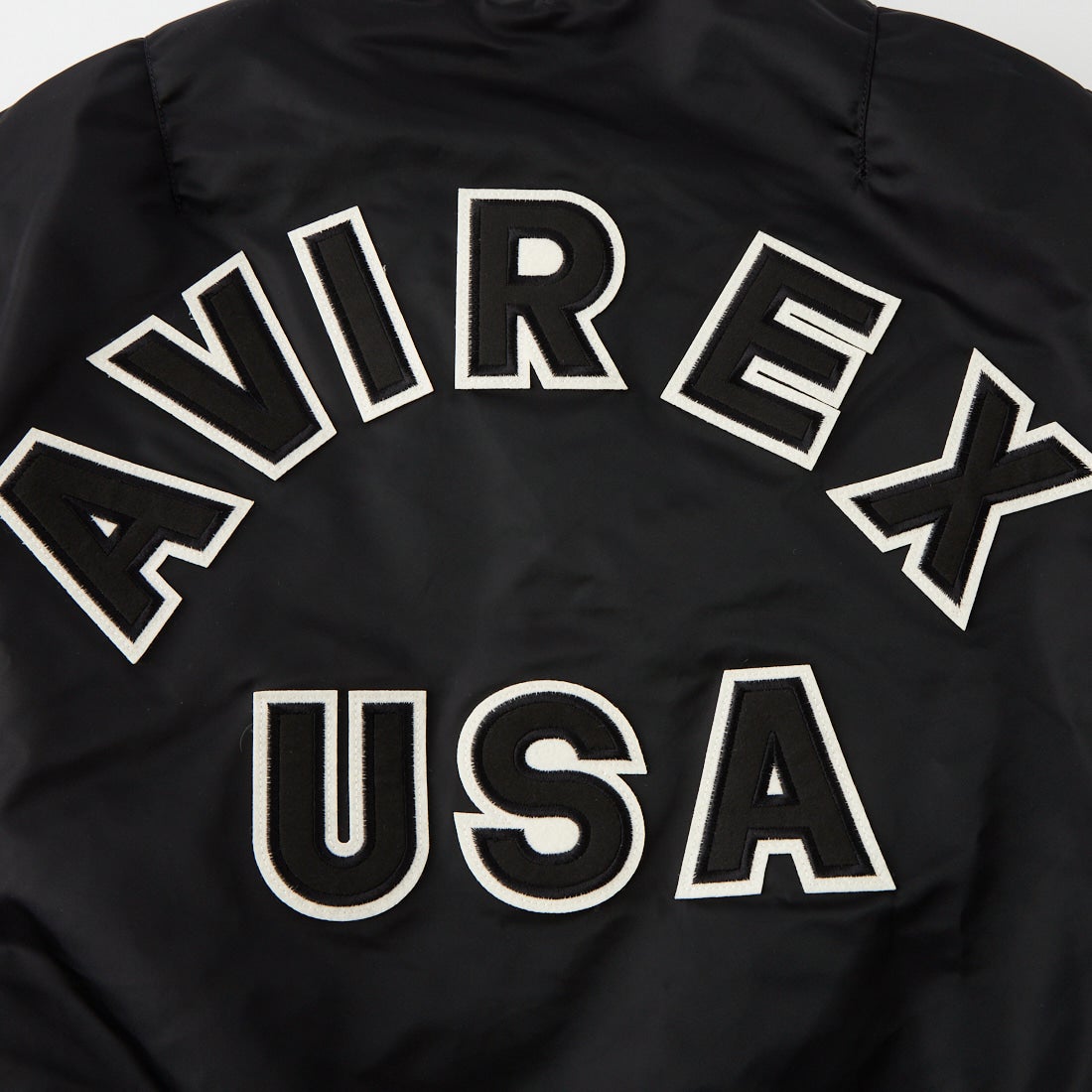 AVIREX [アヴィレックス] MA-1 コマーシャルロゴ [7835952036] 010 BLACK