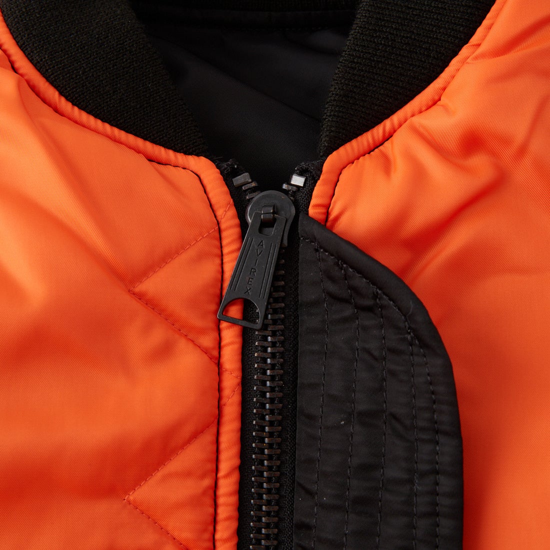 AVIREX [アヴィレックス] MA-1 コマーシャルロゴ [7835952036] 010 BLACK