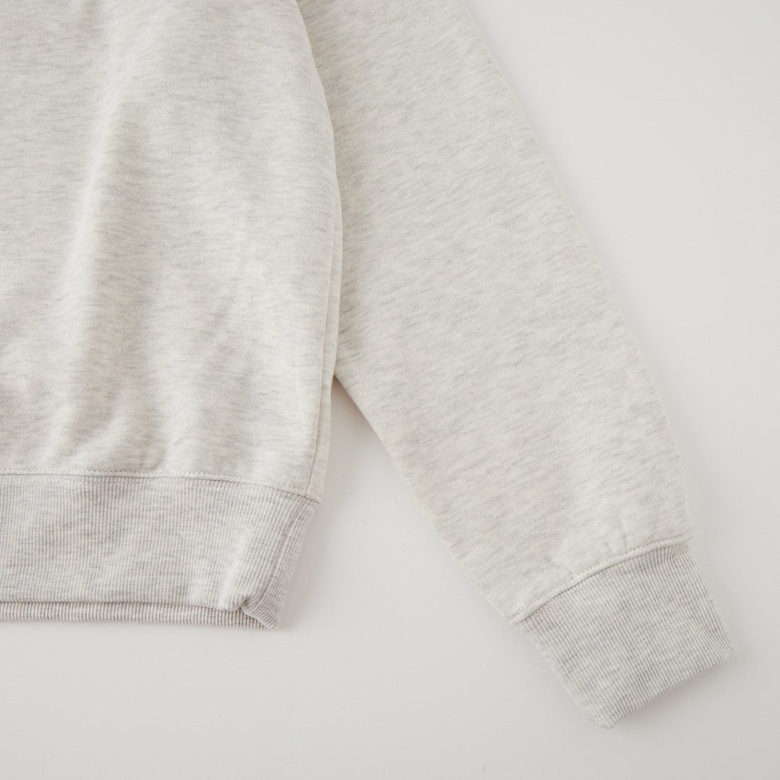 33Degrees [サーティスリーディグリーズ] HIGEOZI3 サガラ刺繍クルースウェット [TDR-264-098] B OATMEAL