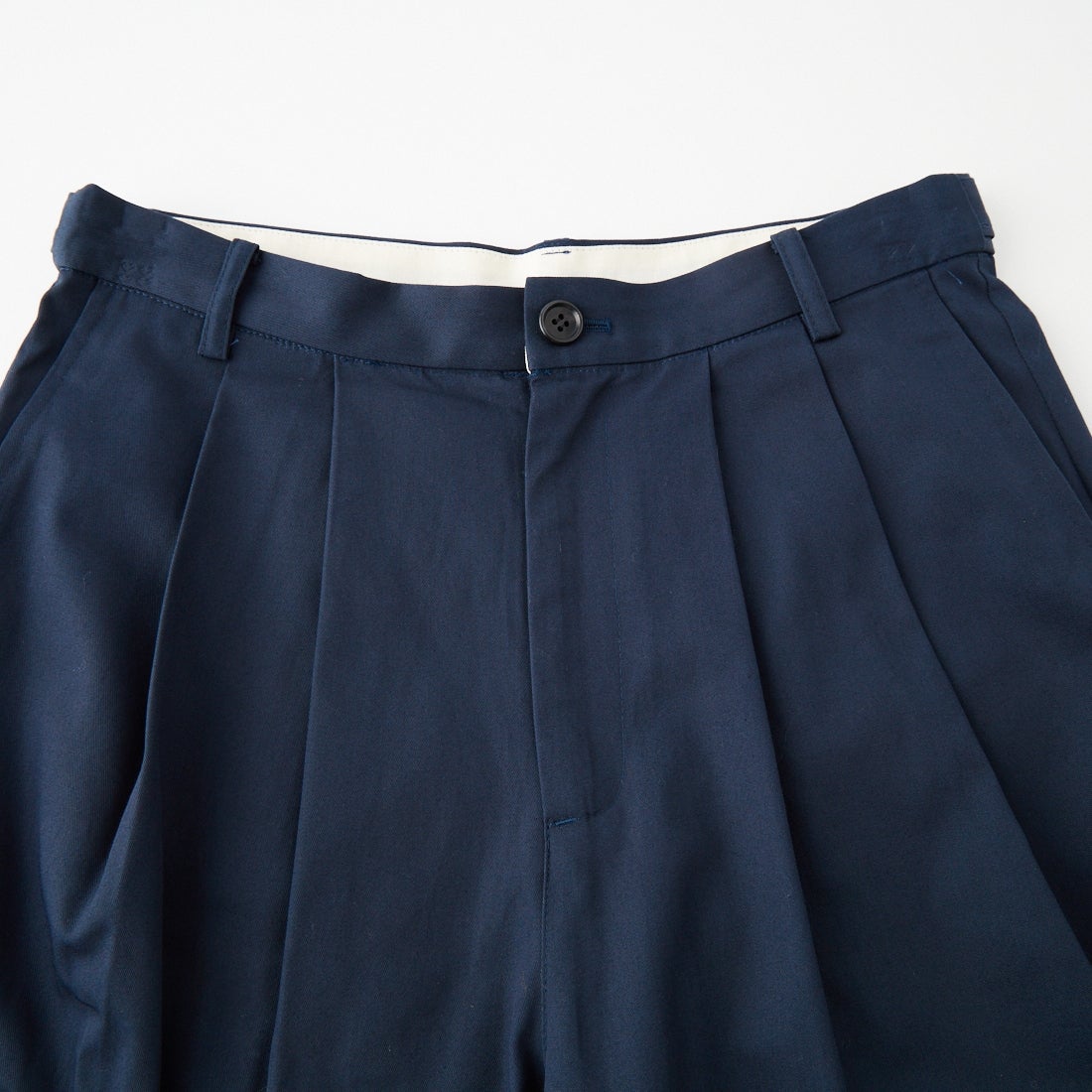 MARMARMAR [マーマーマー] タックワイドチノパンツ [3-860123] 77 NAVY