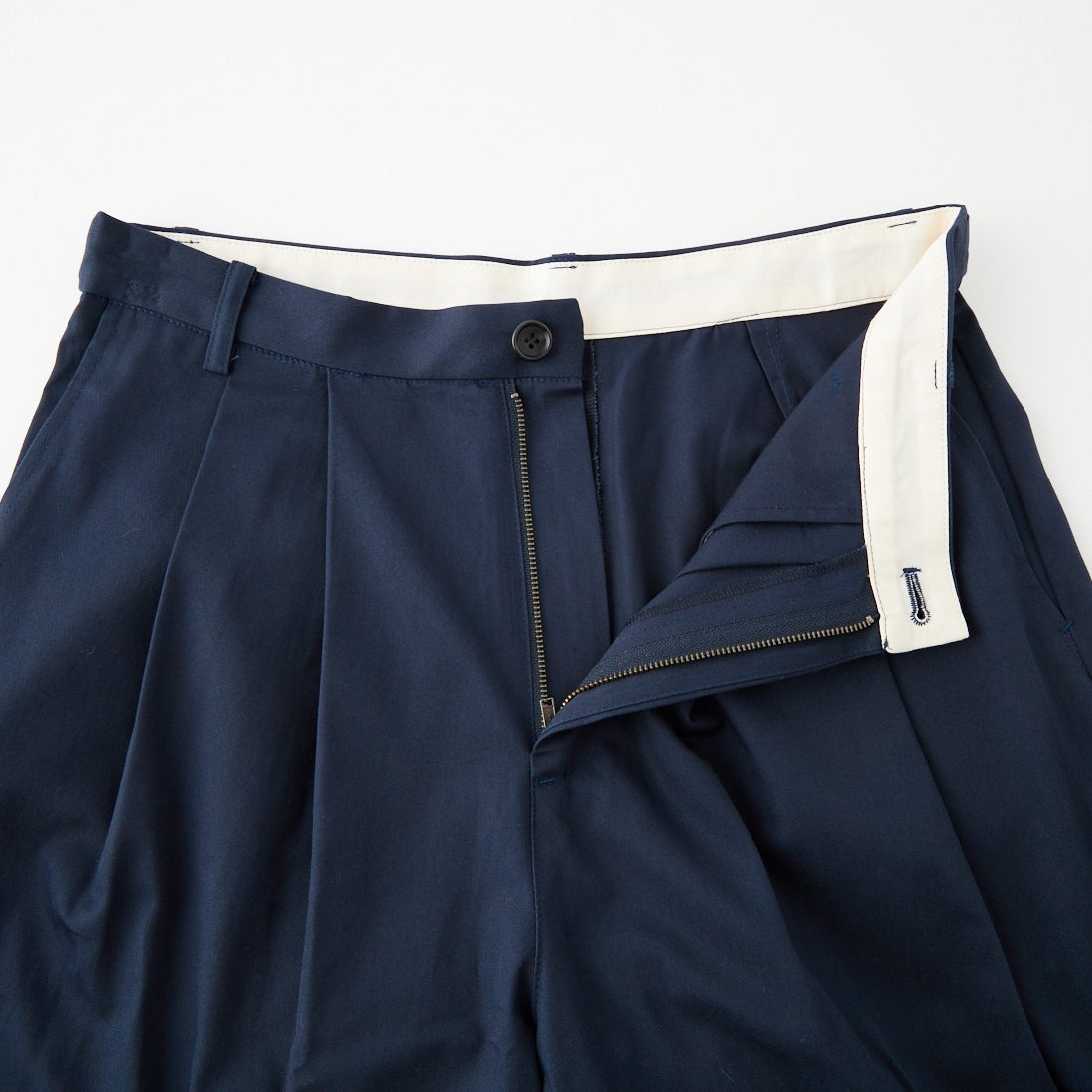 MARMARMAR [マーマーマー] タックワイドチノパンツ [3-860123] 77 NAVY