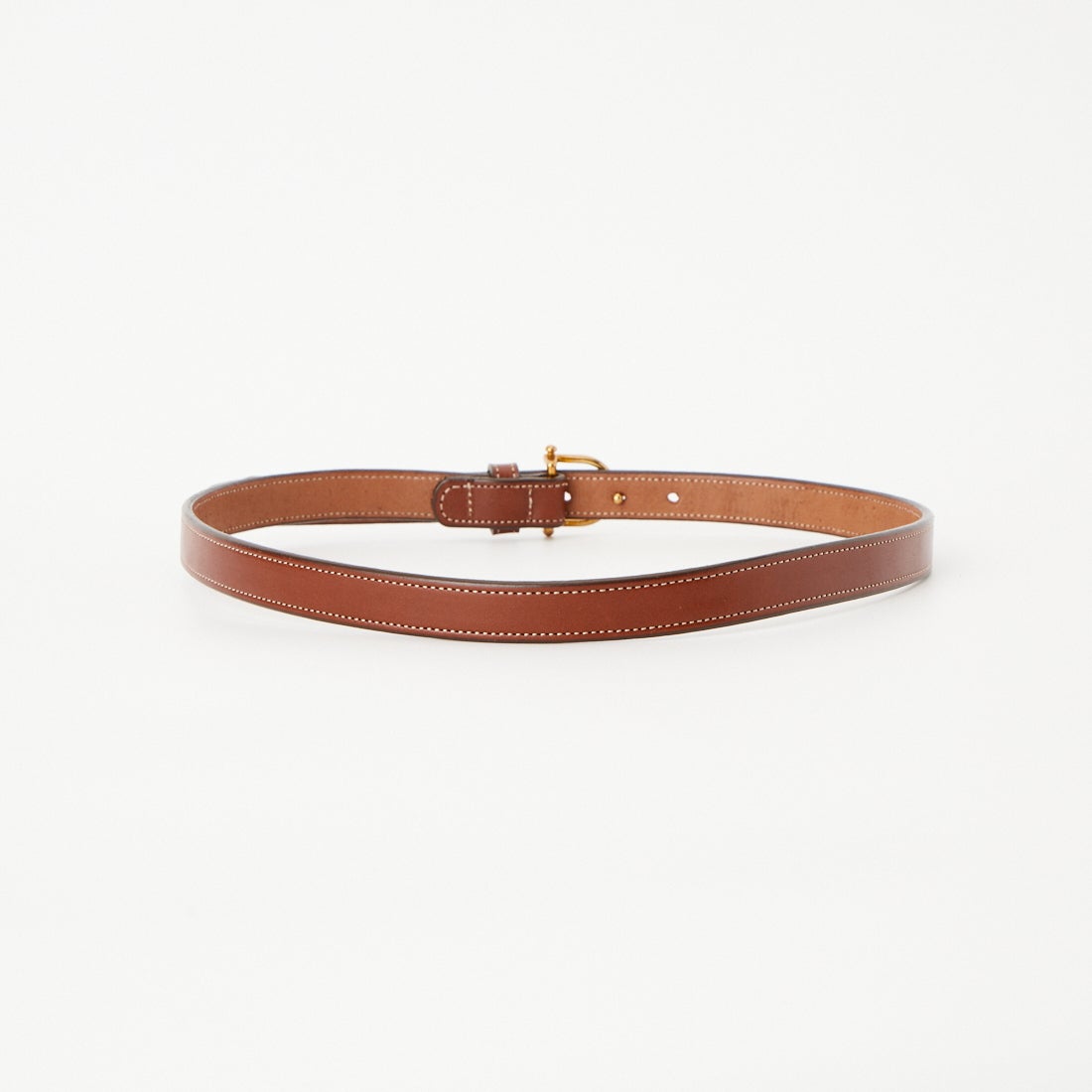 TORY LEATHER [トリーレザー] 3/4インチ ナローシュプールバックルベルト [TRL1002346] OAKBARK