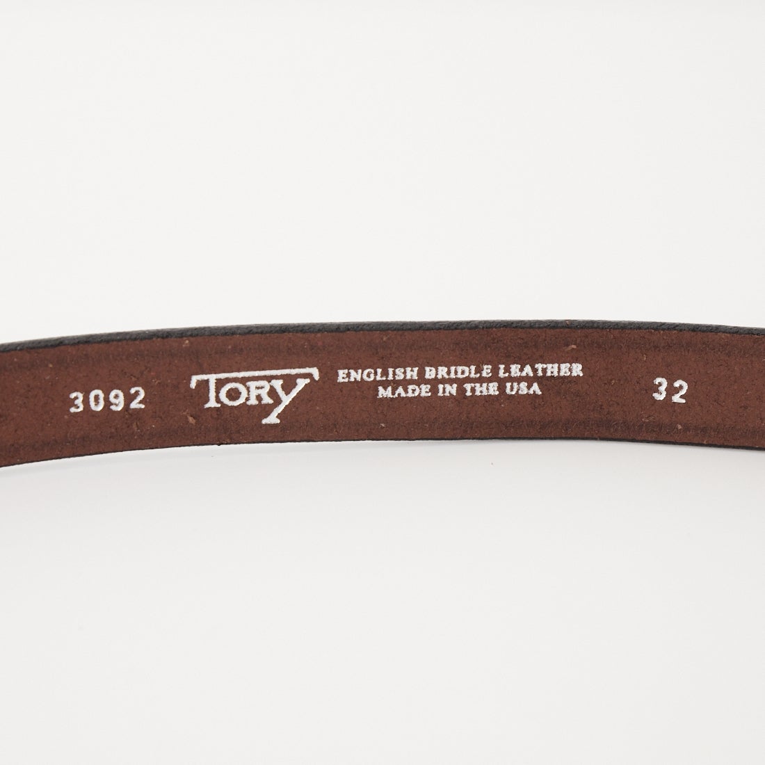 TORY LEATHER [トリーレザー] 3ピースシルバーバックルベルト [TRL1003092] HAVANA