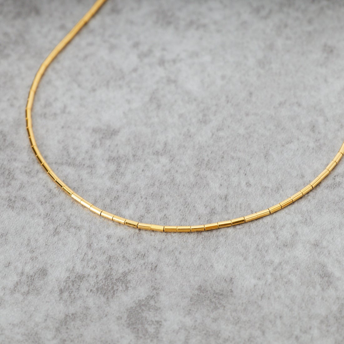 Native SilverStreams [ネイティブ シルバーストリームズ] リキッドシルバーゴールドネックレス [NSS1011450] GOLD