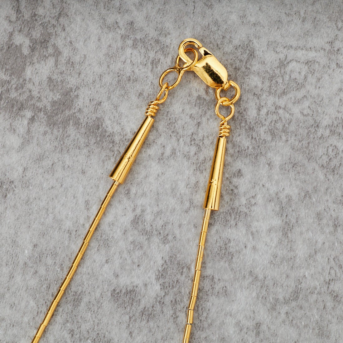 Native SilverStreams [ネイティブ シルバーストリームズ] リキッドシルバーゴールドネックレス [NSS1011450] GOLD