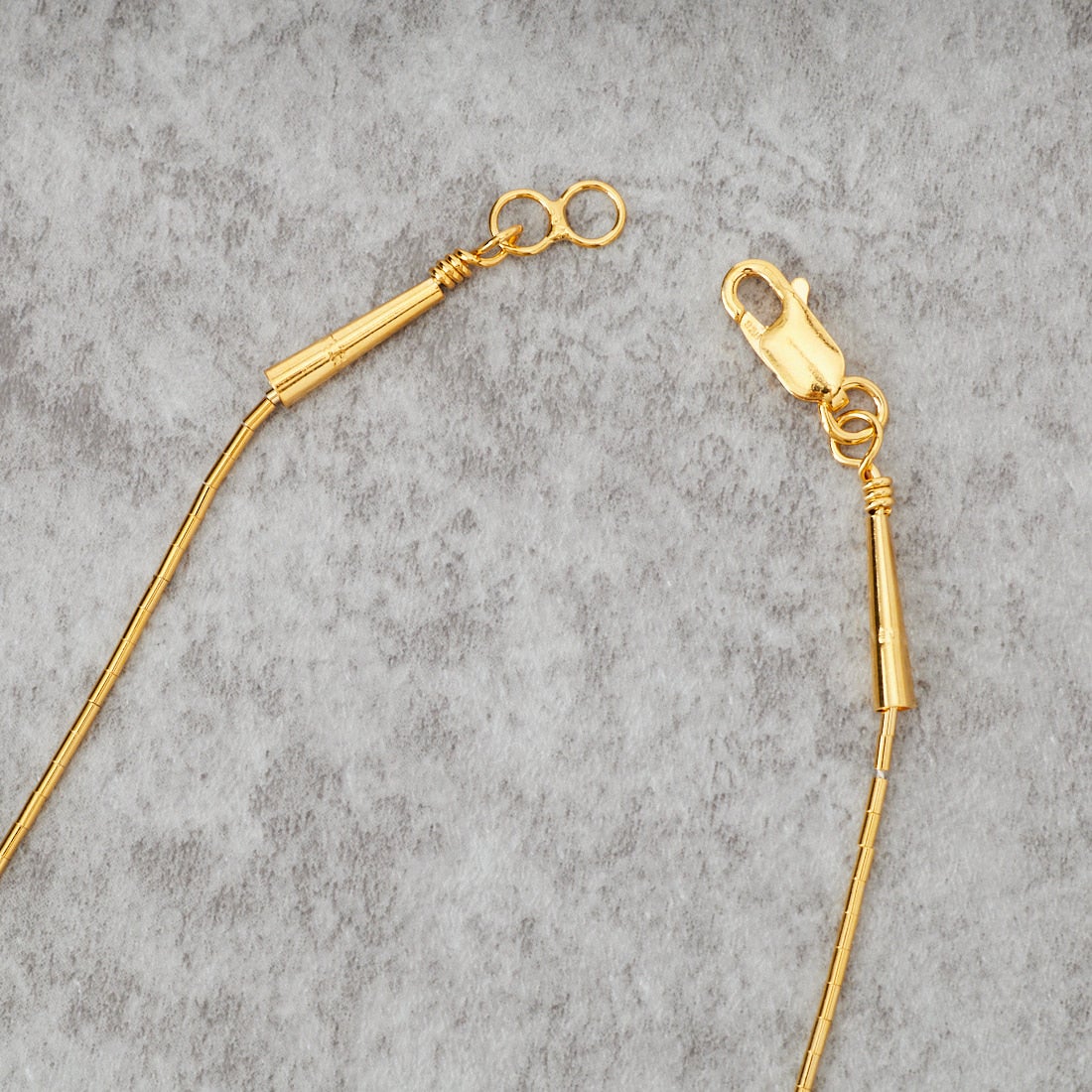 Native SilverStreams [ネイティブ シルバーストリームズ] リキッドシルバーゴールドネックレス [NSS1011450] GOLD