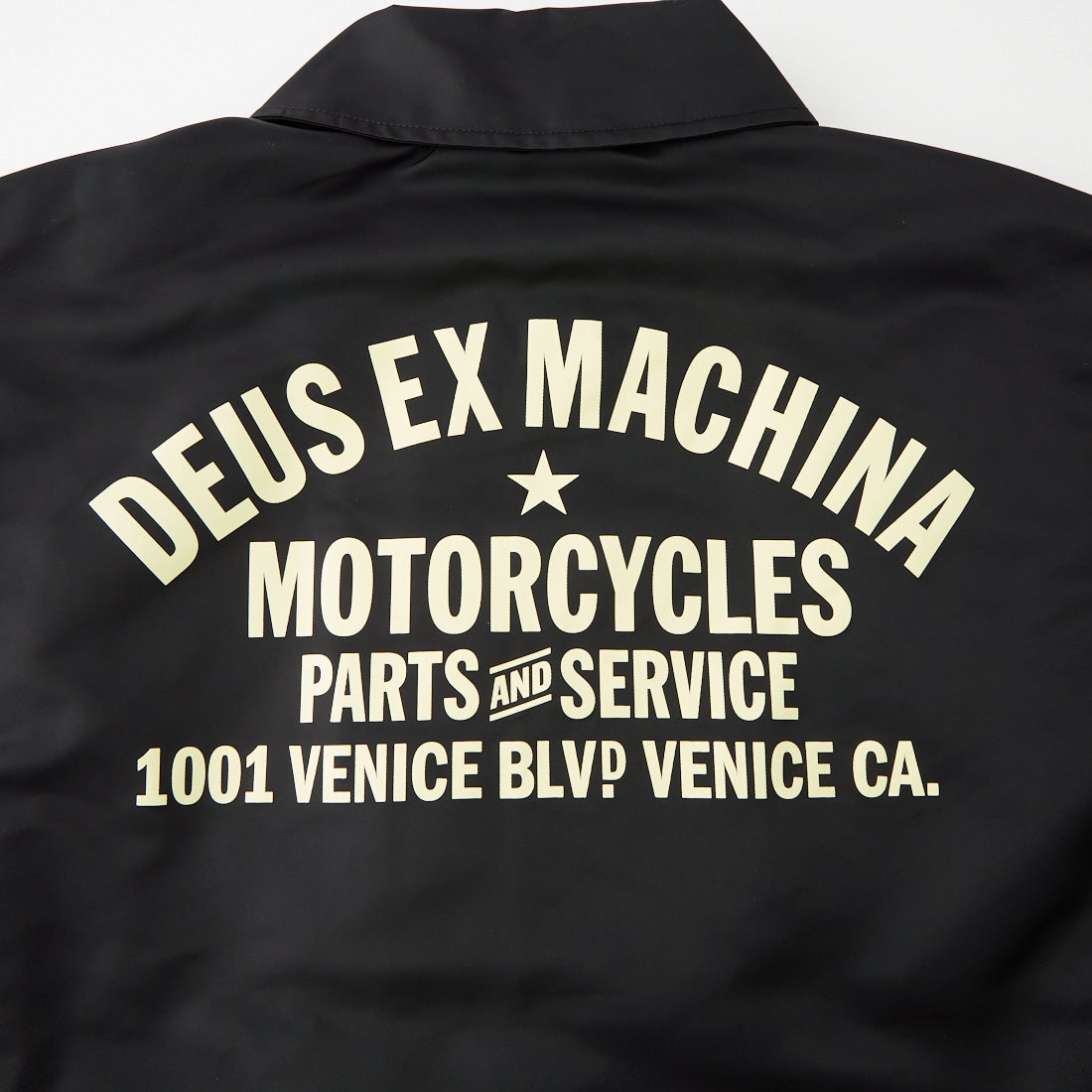 DEUS EX MACHINA [デウス エクス マキナ] ベニスコーチジャケット [D263MJK105] BLACK