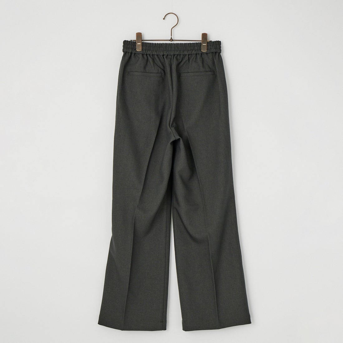 Jeans Factory Clothes [ジーンズファクトリークローズ] センタープレスイージーフレアパンツ [IN40-PT-6] ﾁｬｺｰﾙ