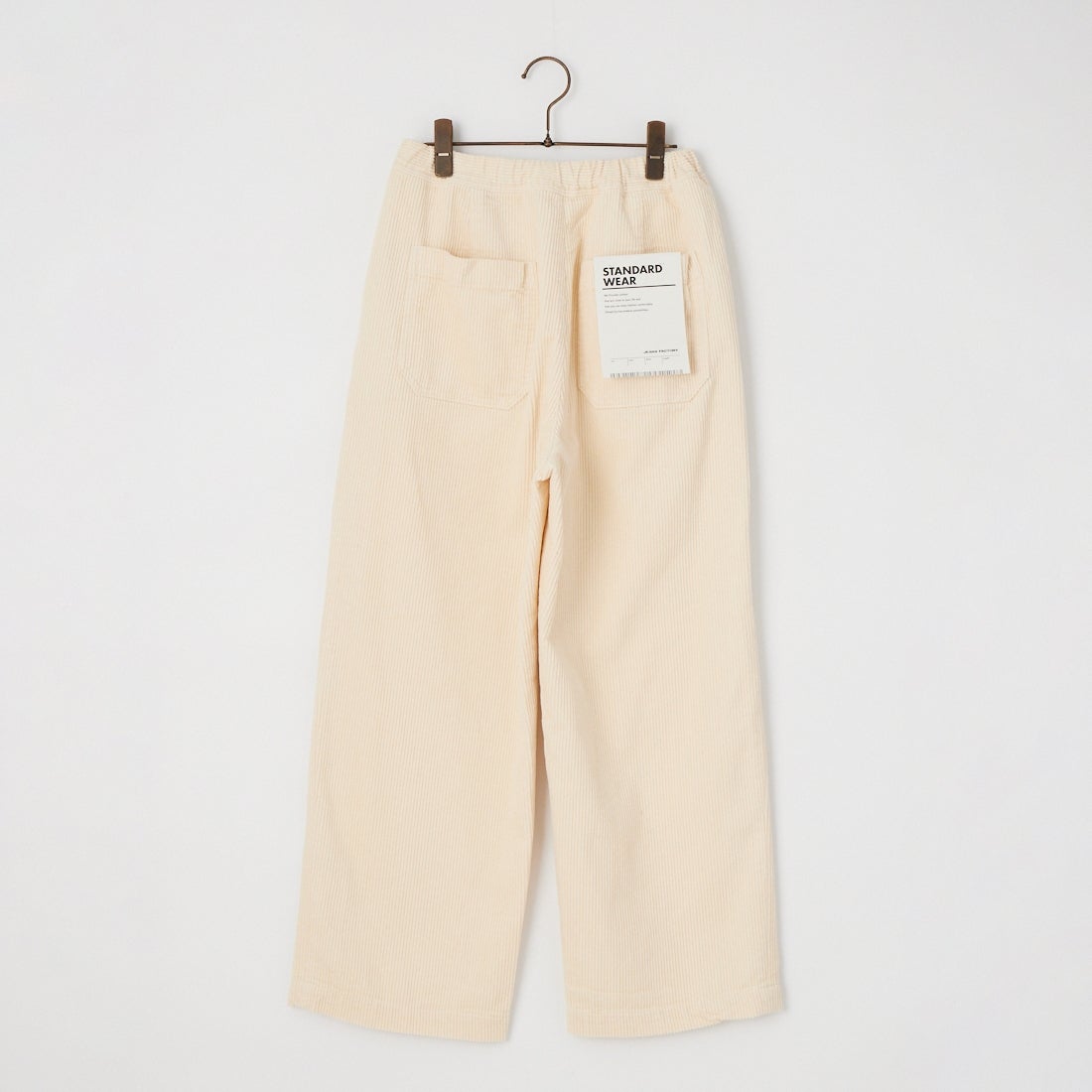 Jeans Factory Clothes [ジーンズファクトリークローズ] コーデュロイイージーパンツ [IN39-PT-6] ｵﾌﾎﾜｲﾄ