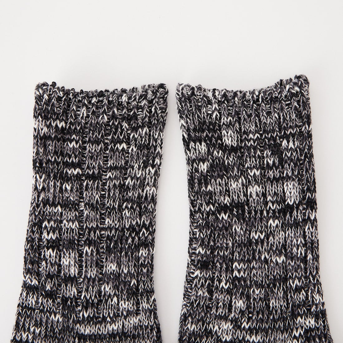 Health knit [ヘルスニット] スラブミックスカラー1Pソックス [191-8014]　89 CHARCOA