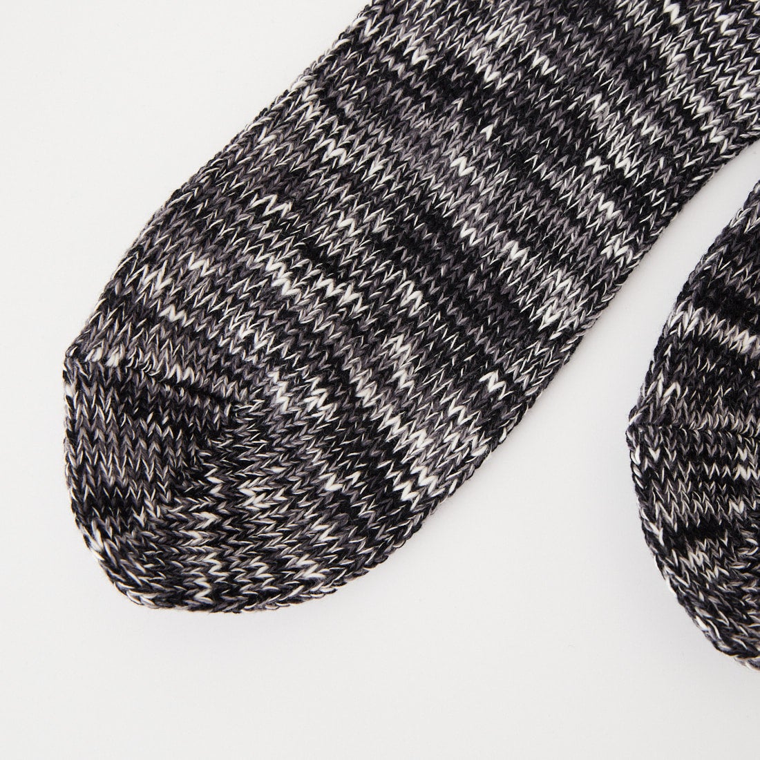 Health knit [ヘルスニット] スラブミックスカラー1Pソックス [191-8014]　89 CHARCOA