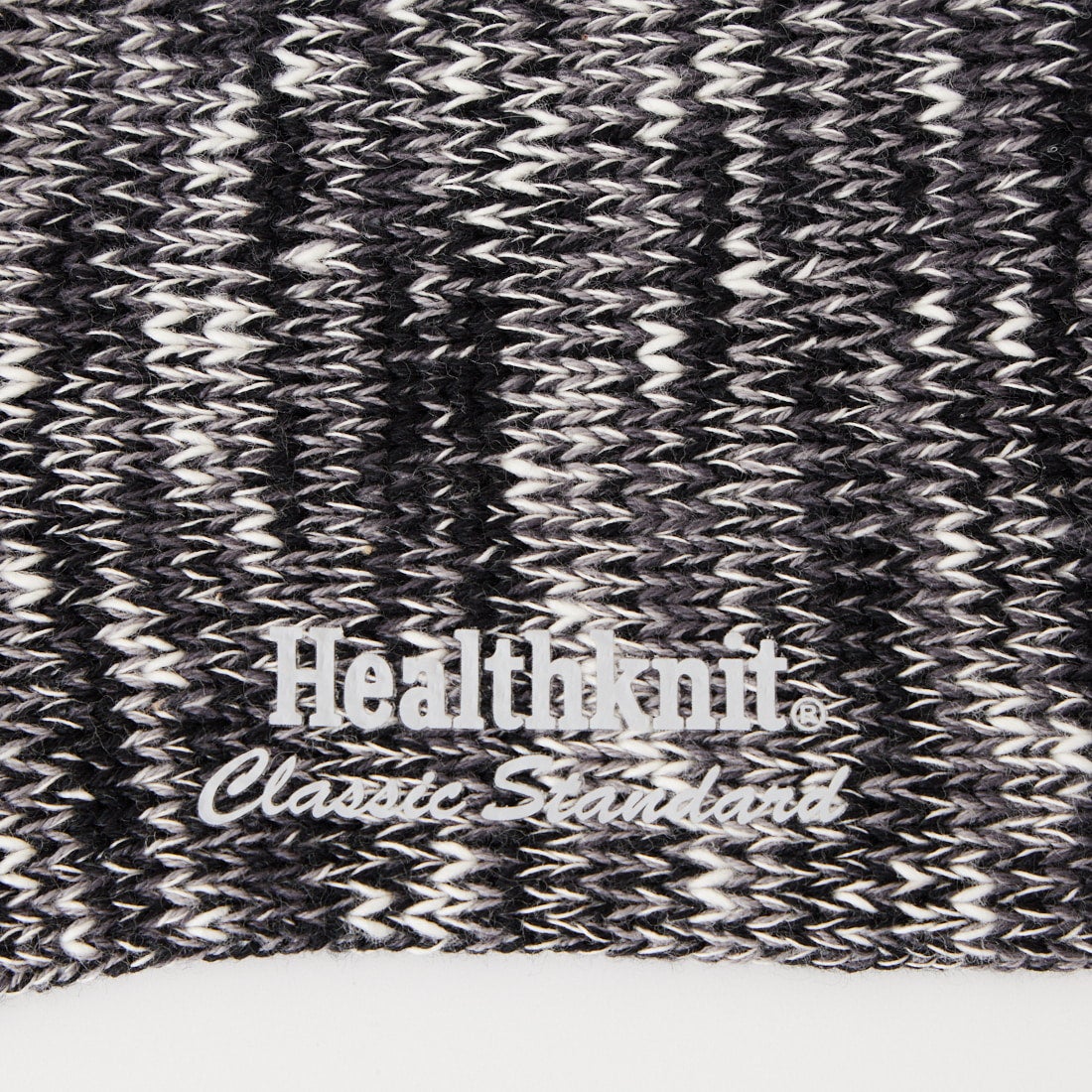 Health knit [ヘルスニット] スラブミックスカラー1Pソックス [191-8014]　89 CHARCOA