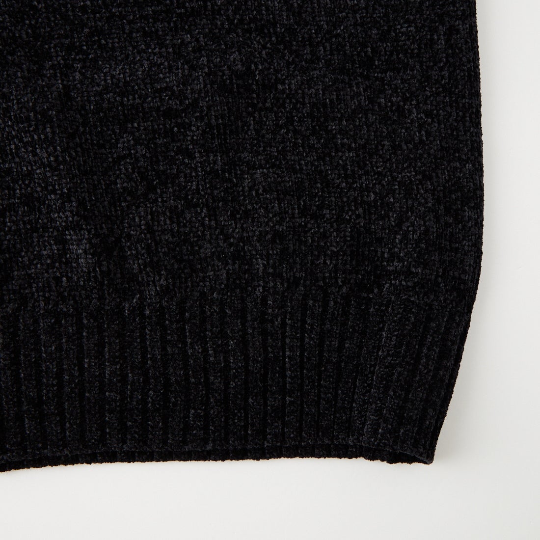 Noir Fabrik [ヌワールファブリック] MALLYARN BOYFRIWND KNIT [12727-WG] BLACK