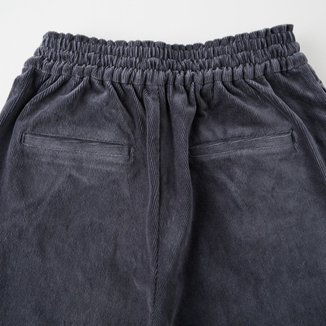 Jeans Factory Clothes [ジーンズファクトリークローズ] コーデュロイイージーワイドパンツ [IN38-PT-6] D.ﾌﾞﾙｰ