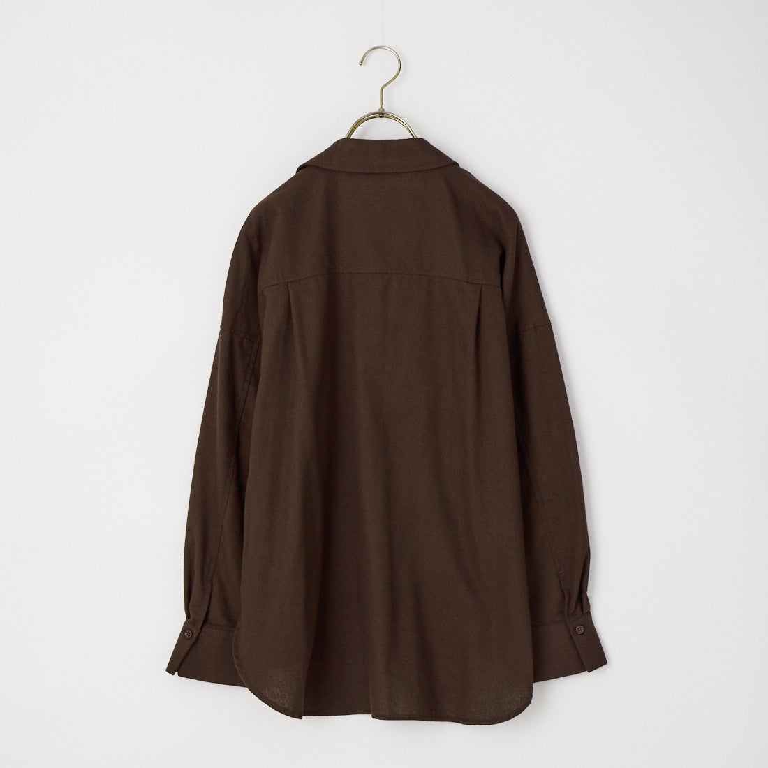 Jeans Factory Clothes [ジーンズファクトリークローズ] ミルドカルゼスキッパーシャツ [8564303-01] 62 ﾌﾞﾗｳﾝ