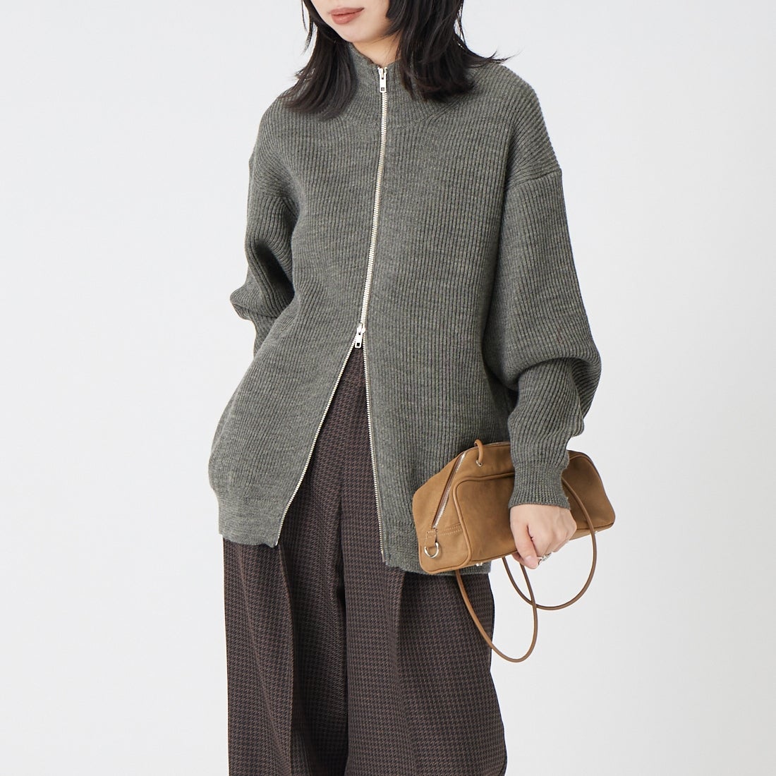 GRAY&&モデル身長：162cm 着用サイズ：38&&