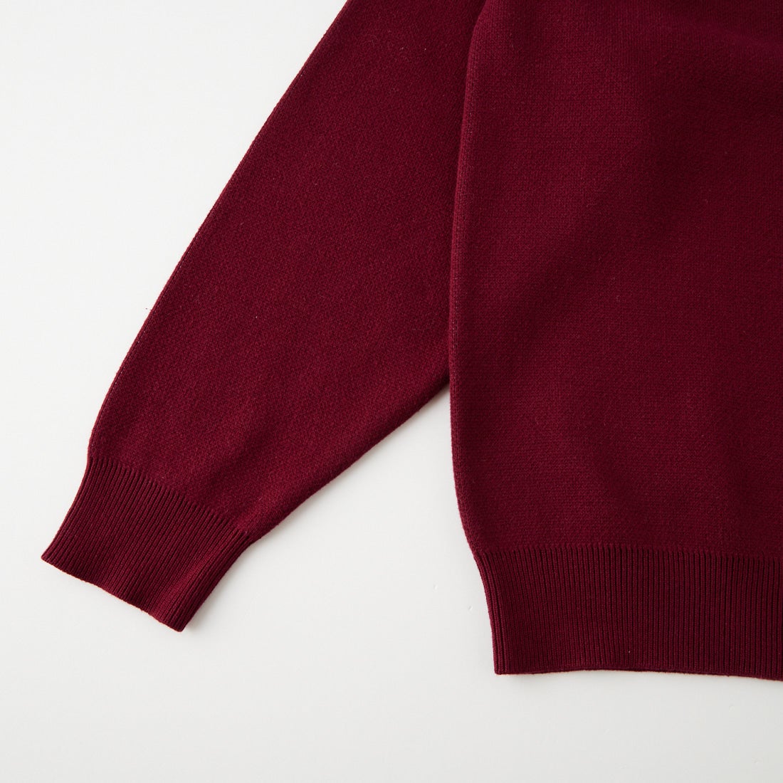 NEW VINTAGE GOLF [ニュービンテージゴルフ] NVG クルーニット [NVG-0612] BURGUNDY