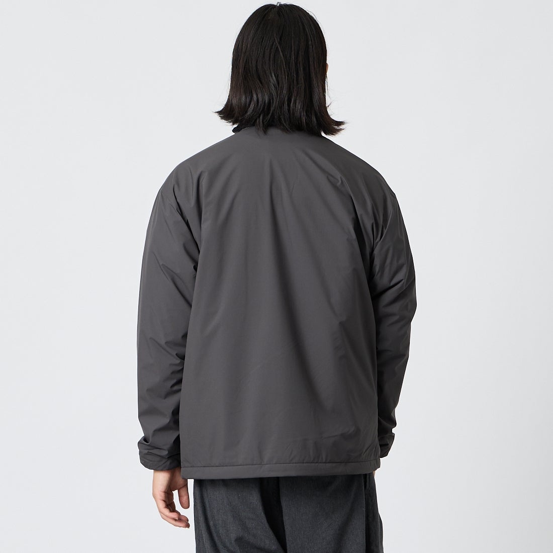 Snow Peak [スノーピーク] Octa Nomad ジャケット [100261JK15] CHARCOAL &&モデル身長：175cm 着用サイズ：M&&