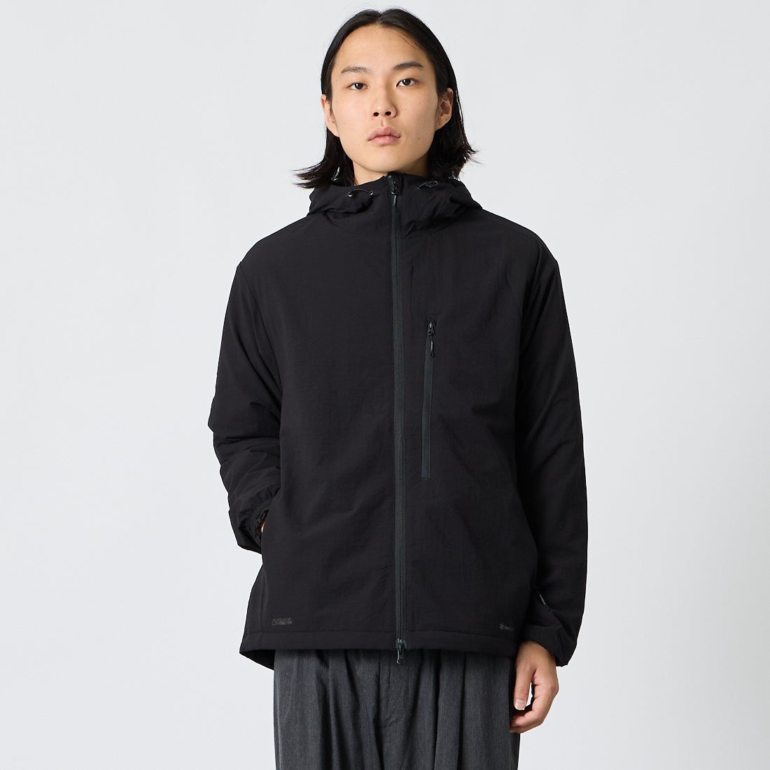BLACK&&モデル身長：175cm 着用サイズ：M&&