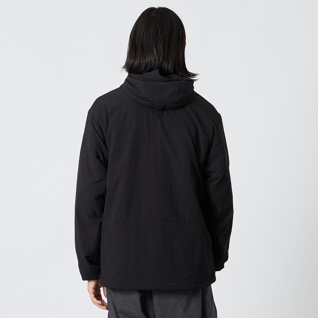 Snow Peak [スノーピーク] Breathable インサレーションジャケット [100261JK14] BLACK &&モデル身長：175cm 着用サイズ：M&&