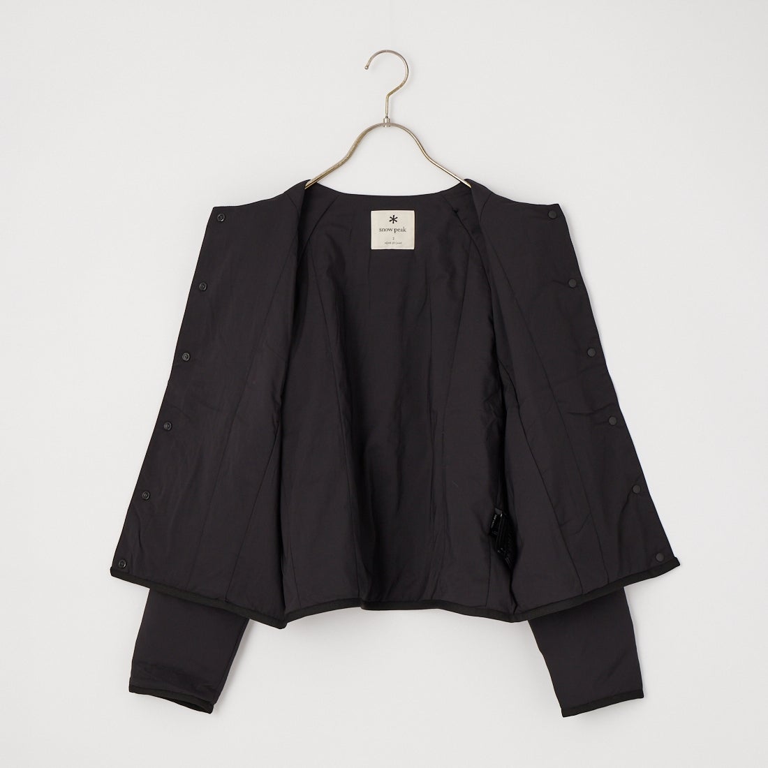 Snow Peak [スノーピーク] ウィメンズ インサレーションカーディガン [102261JK01] BLACK