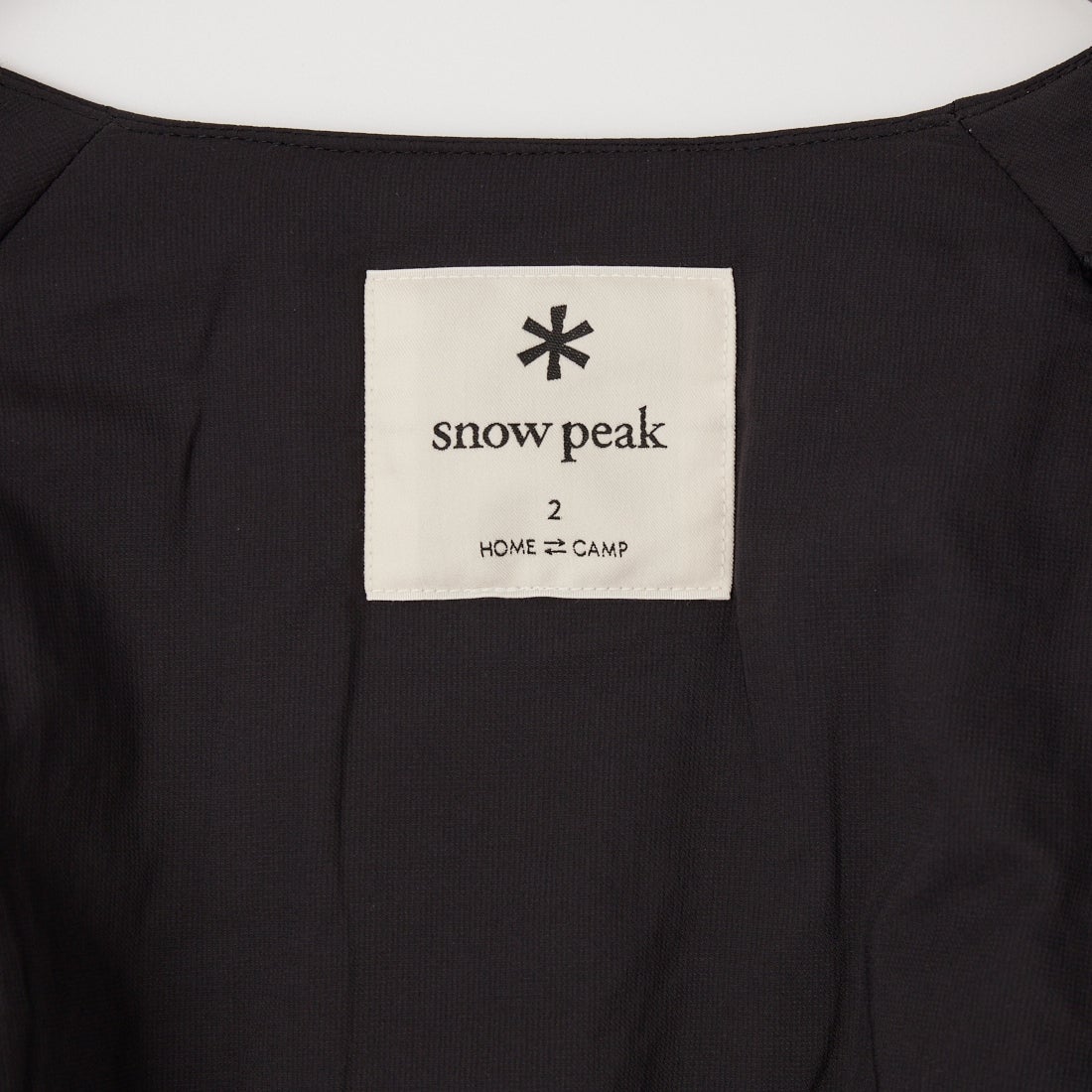 Snow Peak [スノーピーク] ウィメンズ インサレーションカーディガン [102261JK01] BLACK