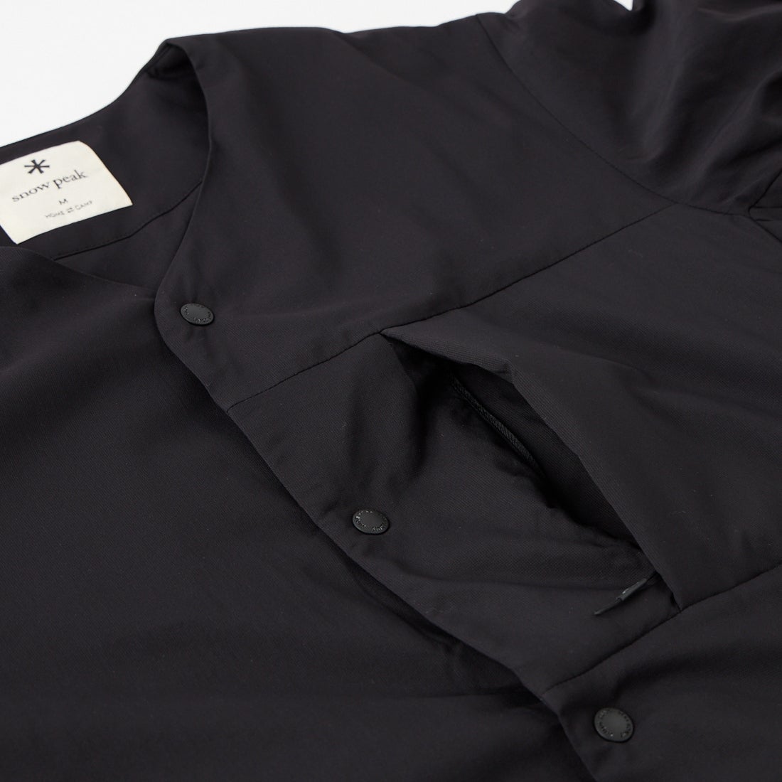 Snow Peak [スノーピーク] Flexible Insulated インサレーションカーディガン [100261JK11] BLACK