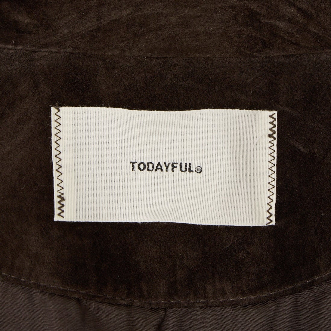 TODAYFUL [トゥデイフル] スエードブルゾン [12620204] D/BRN