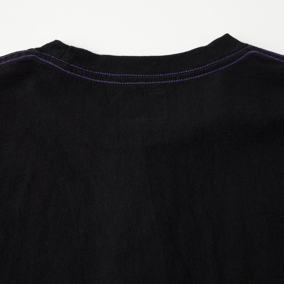 Needles [ニードルズ] ロングスリーブポケットTシャツ [TY398] F BLACK