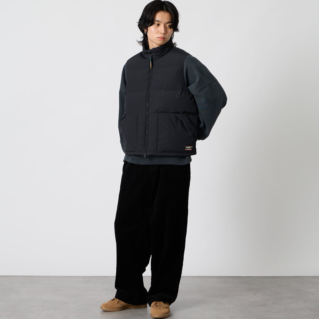 L.L.BEAN [エルエルビーン] エトナ ダウン ジャケット [6575-6042] 48 NIGHT &&モデル身長：177cm 着用サイズ：M&&