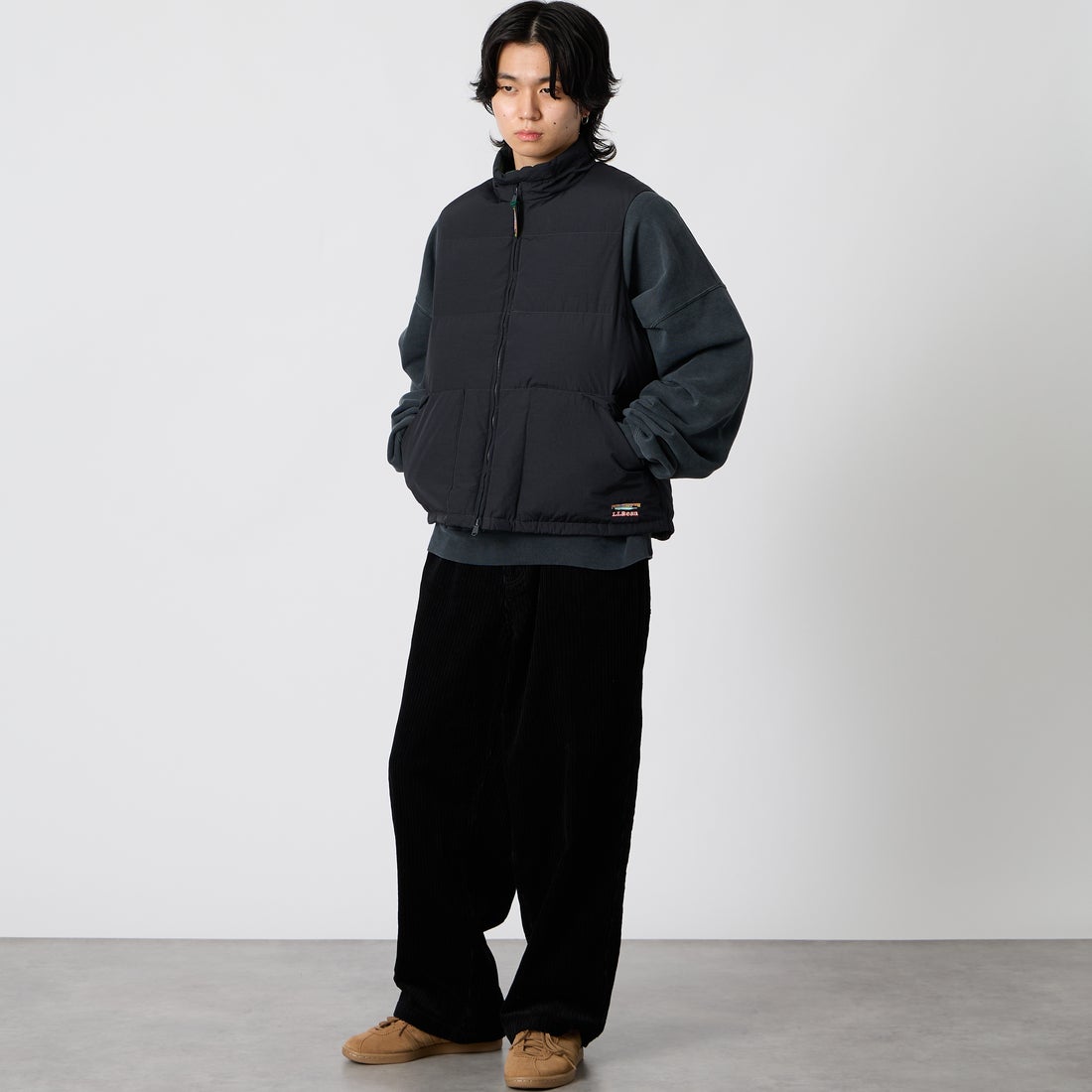 L.L.BEAN [エルエルビーン] エトナ ダウン ジャケット [6575-6042] 48 NIGHT &&モデル身長：177cm 着用サイズ：M&&