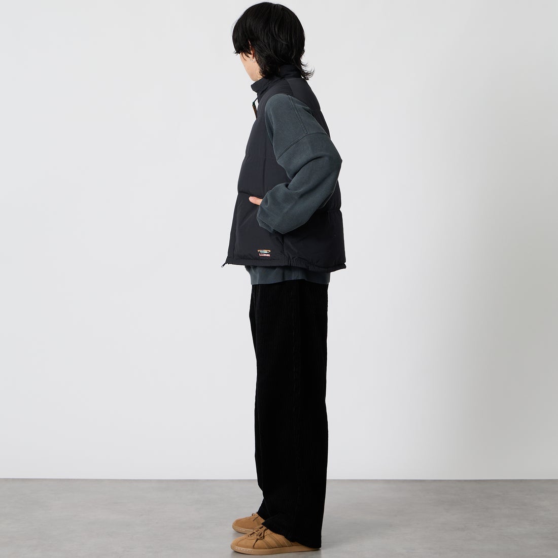 L.L.BEAN [エルエルビーン] エトナ ダウン ジャケット [6575-6042] 48 NIGHT &&モデル身長：177cm 着用サイズ：M&&