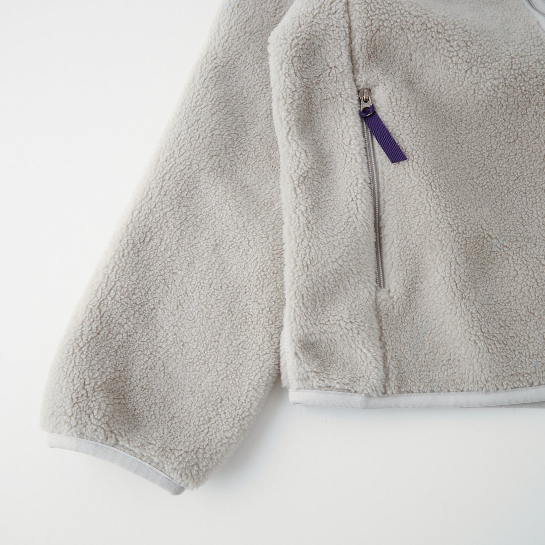 L.L.BEAN [エルエルビーン] トップシャム ボア フリース ジャケット [6575-6035] 69 SILVER