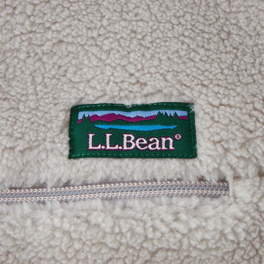L.L.BEAN [エルエルビーン] トップシャム ボア フリース ジャケット [6575-6035] 69 SILVER