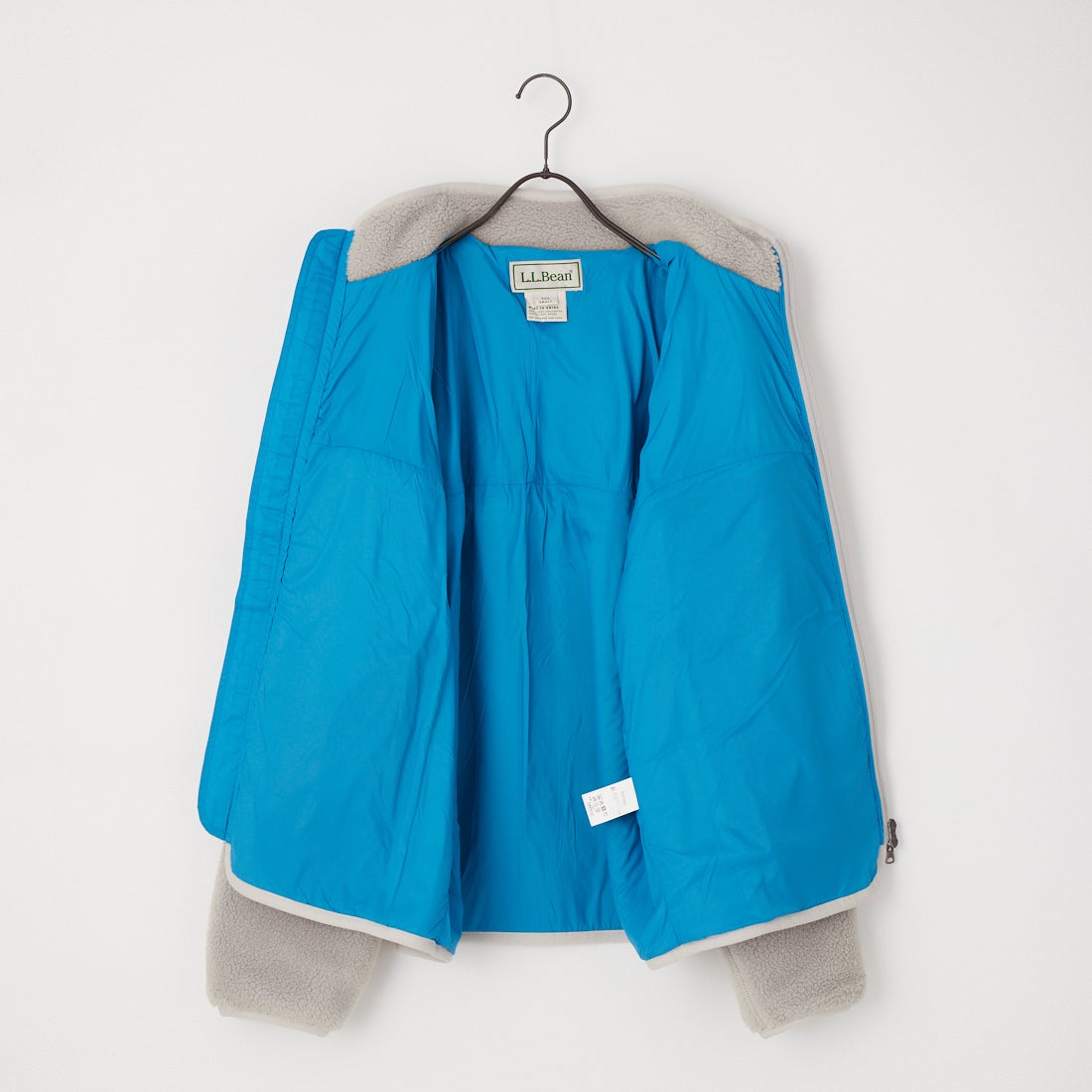 L.L.BEAN [エルエルビーン] トップシャム ボア フリース ジャケット [6575-6035] 69 SILVER