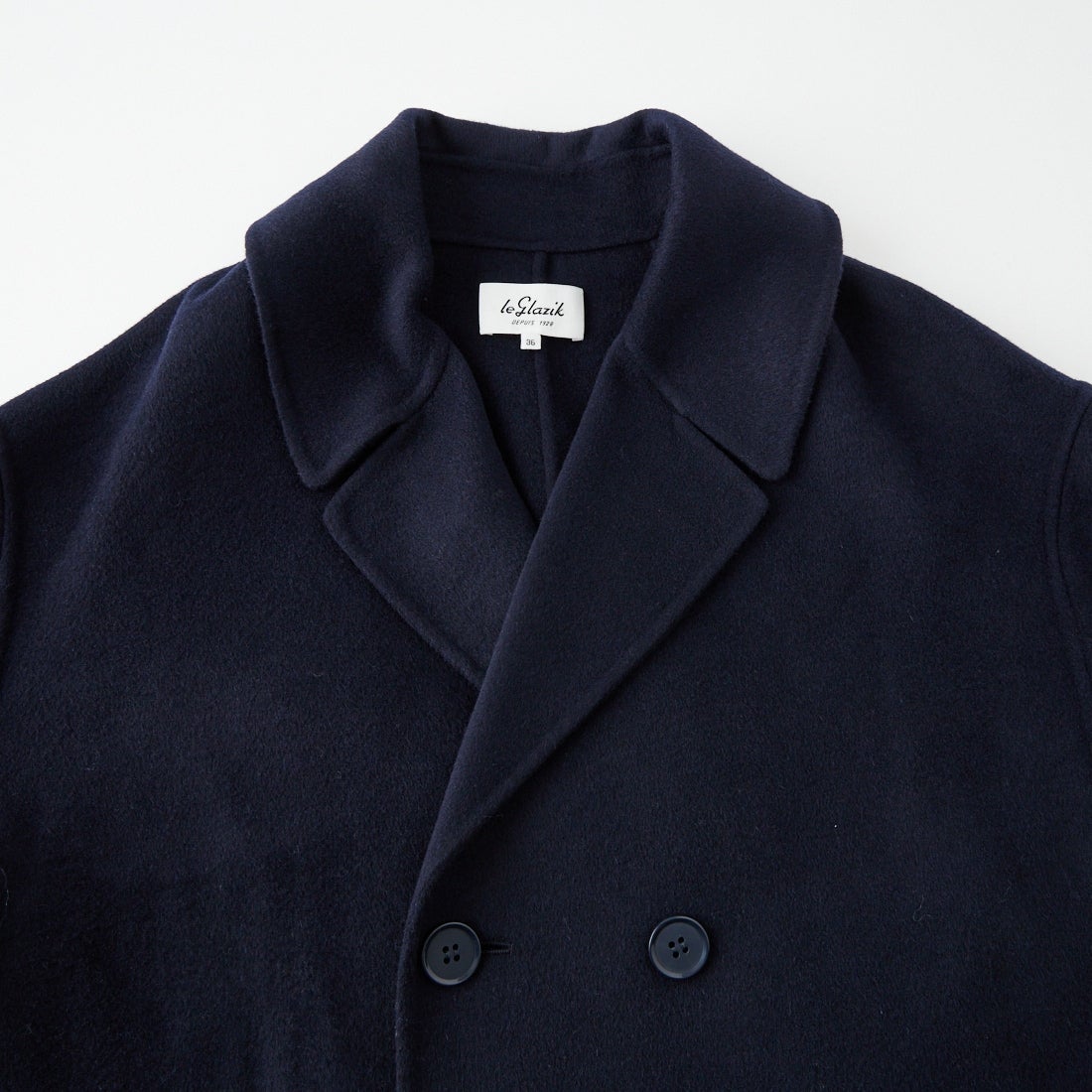 le glazik [ルグラジック] リバー ダブルブレストコート [LG-A0451ROB] DK.NAVY