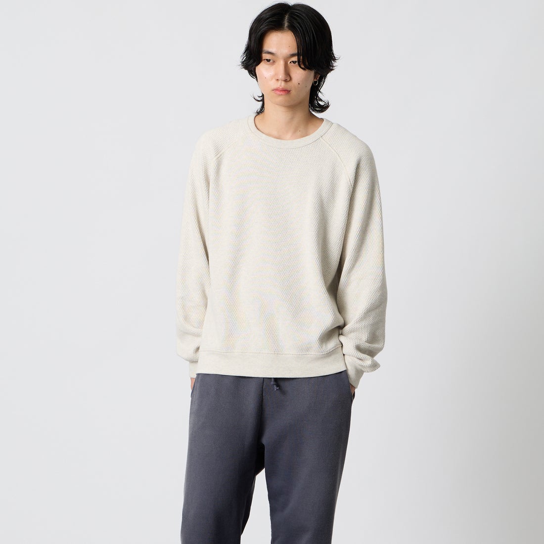 131 OATMEA&&モデル身長：177cm 着用サイズ：M&&