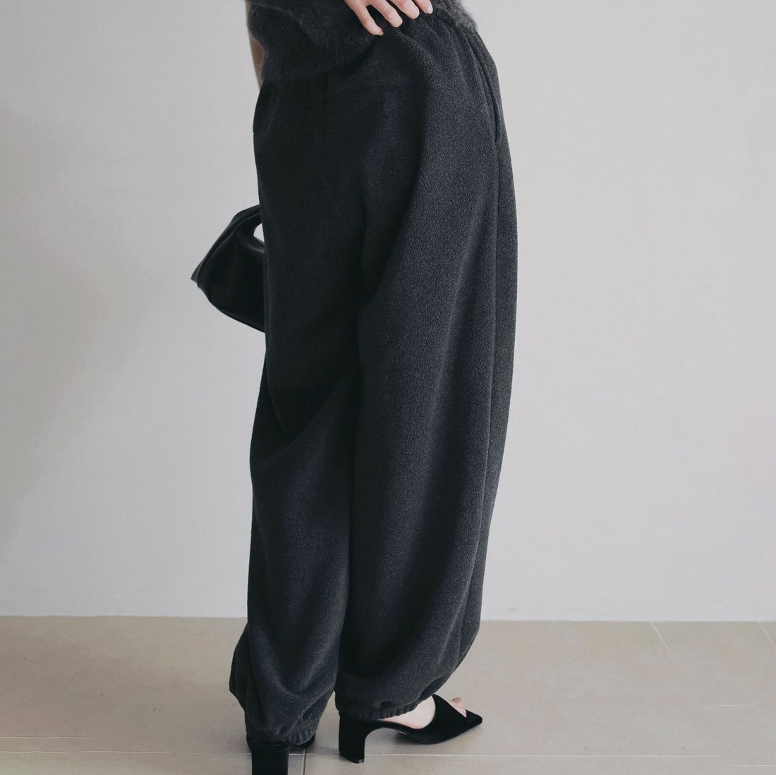 anuke [アンヌーク] フリース ラフパンツ [62620712] C/GRY