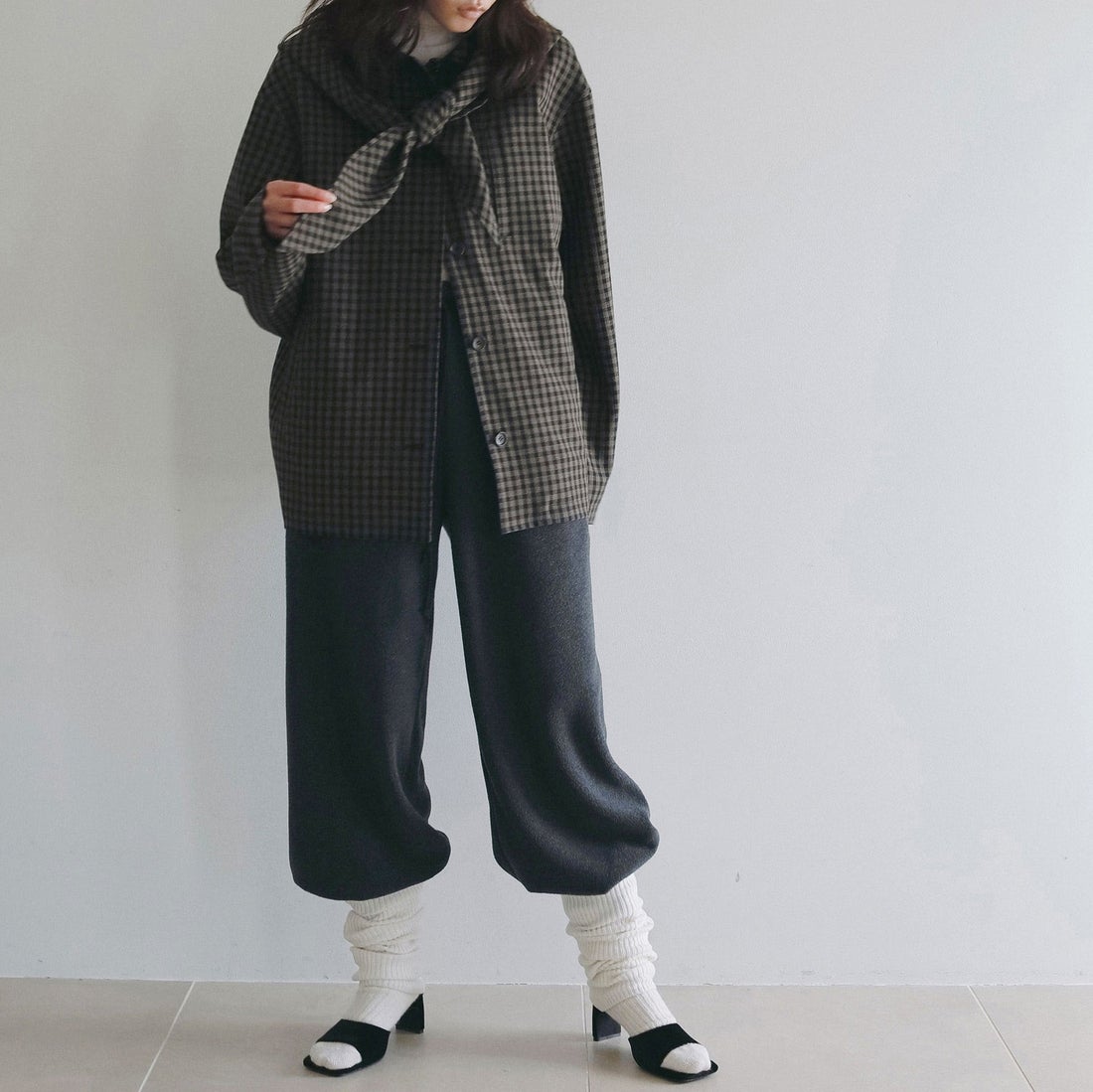 anuke [アンヌーク] フリース ラフパンツ [62620712] C/GRY