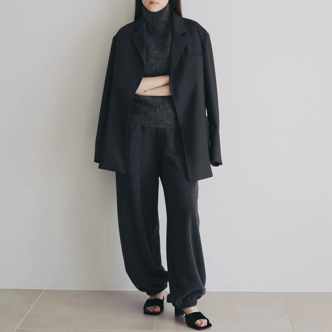 anuke [アンヌーク] フリース ラフパンツ [62620712] C/GRY