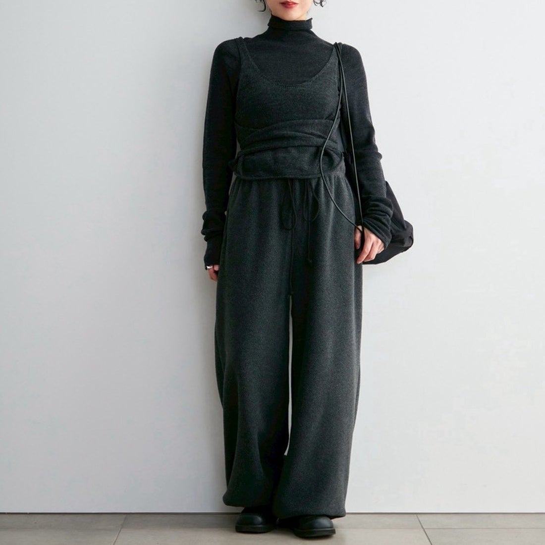 anuke [アンヌーク] フリース ラフパンツ [62620712] C/GRY