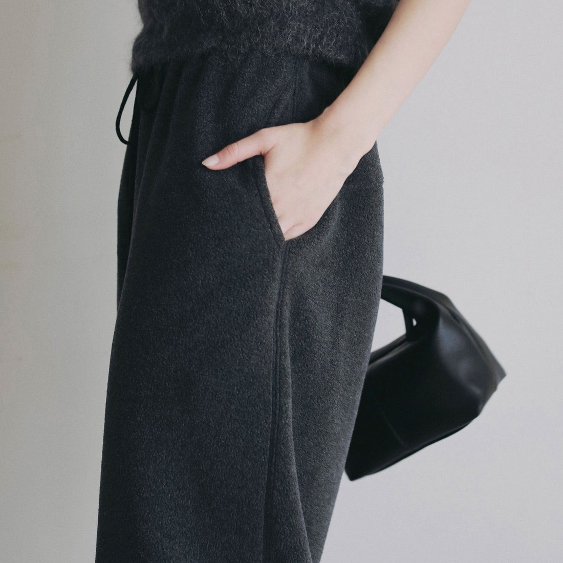 anuke [アンヌーク] フリース ラフパンツ [62620712] C/GRY